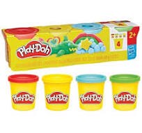 PLAY-DOH 4ct BASIC ASST