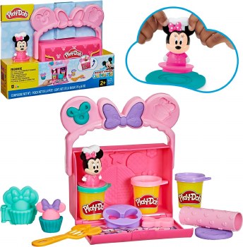 PLAYDOH MINNIE ON THE GO BAKERY SET