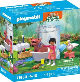 PLAYMOBIL ANIMAL BATHTIME