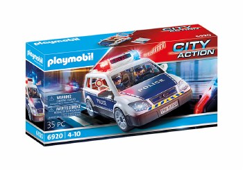 PLAYMOBIL CITY SQUAD CAR W/LIGHTS