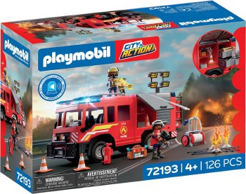 PLAYMOBIL FIRE RESCUE TRUCK