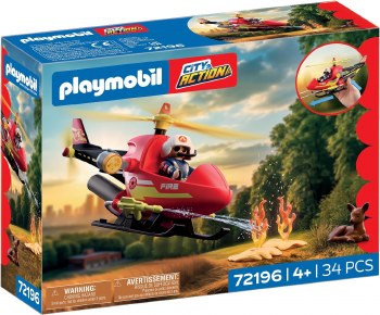 PLAYMOBIL FIREFIGHTING HELICOPTER
