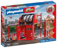 PLAYMOBIL LARGE FIRE STATION