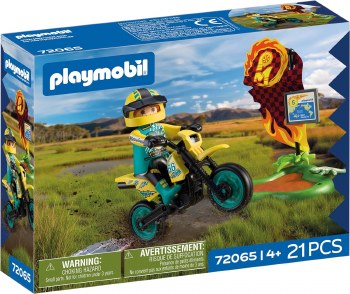 PLAYMOBIL OFF ROAD MOTOR BIKE