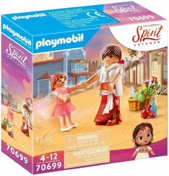 PLAYMOBIL SPIRIT YOUNG LUCKY &amp; MOM MILA