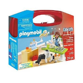 PLAYMOBIL VET VISIT CARRY CASE