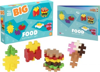 PLUS PLUS LEARN TO BUILD BIG - FOOD