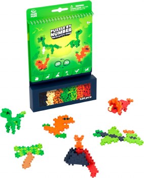 PLUS PLUS PUZZLE BY # PAD DINOSAURS