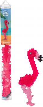 PLUS PLUS TUBE FLAMINGO