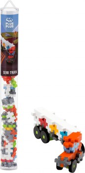 PLUS PLUS TUBE SEMI TRUCK