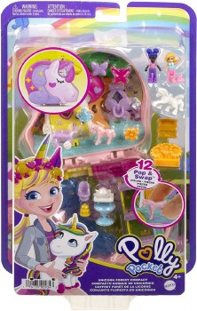 POLLY POCKET COMPACT UNICORN FOREST