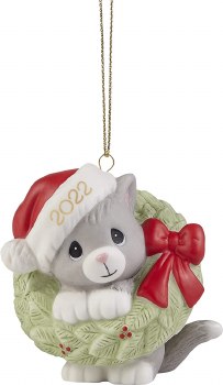 PRECIOUS MOMENTS 2022 ORN DATED CAT