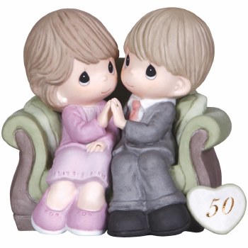 PRECIOUS MOMENTS 50TH ANNIVERSARY FIG