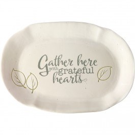 PRECIOUS MOMENTS GATHER HERE PLATTER