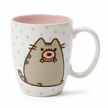 PUSHEEN MUG WITH DONUT 12OZ