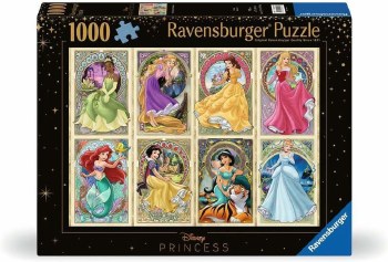 RAVENSBURGER 1000PC ART NOUVEAU PRINCESS