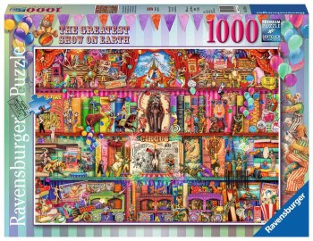 RAVENSBURGER 1000pc PUZZLE GREATEST SHOW