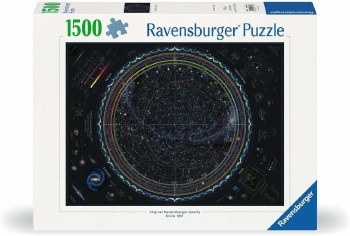 RAVENSBURGER 1500PC MAP OF THE UNIVERSE