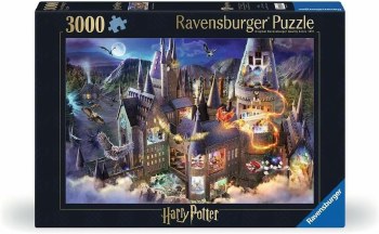 RAVENSBURGER 3000pc PUZZLE HOGWARTS CAST