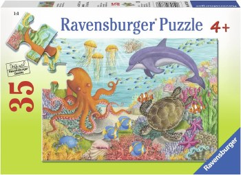 RAVENSBURGER 35pc PUZZLE OCEAN FRIENDS