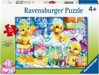 RAVENSBURGER 35pc PUZZLE SCRUB A DUB