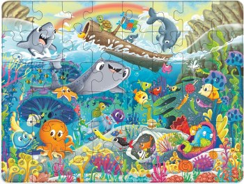 RAVENSBURGER 48pc PUZZLE OCEAN FRIENDS
