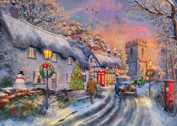 RAVENSBURGER 500pc PUZZLE HOME FOR XMAS