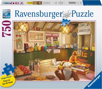 RAVENSBURGER 750pc PUZZLE COZY KITCHEN