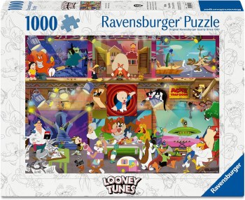 RAVENSBURGER PUZZLE 1000pc LOONEY TUNES