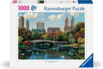 RAVENSBURGER PUZZLE 1000pc NY BOW BRIDGE