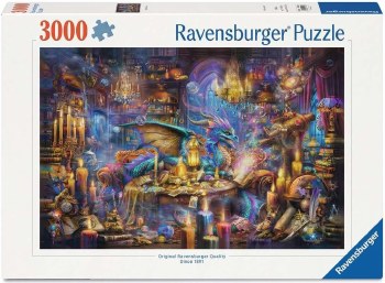 RAVENSBURGER PUZZLE 3000p DRAGON LIBRARY