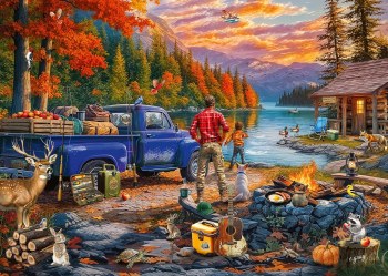 RAVENSBURGER PUZZLE 300p SUNSET LAKE