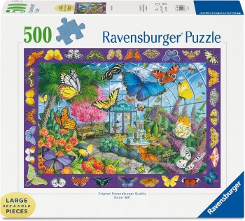 RAVENSBURGER PUZZLE 500pc BUTTERFLIES