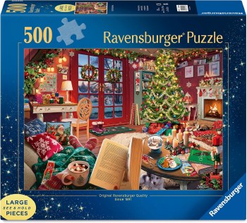 RAVENSBURGER PUZZLE 500pc COZY XMAS