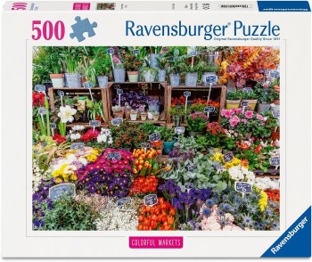 RAVENSBURGER PUZZLE 500pc FRANCE MARKET