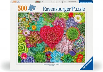 RAVENSBURGER PUZZLE 500pc SUCCULENTS