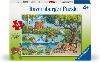 RAVENSBURGER PUZZLE 60pc ANIMALS