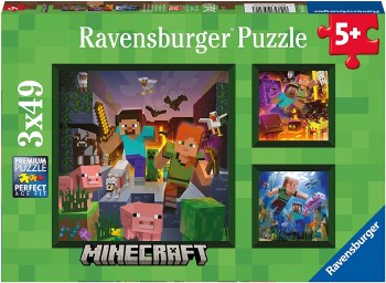 RAVENSBURGER PUZZLE MINECRAFT BIOMES