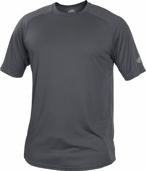 RAWLINGS TECH TEE GRAPHITE ADULT MED