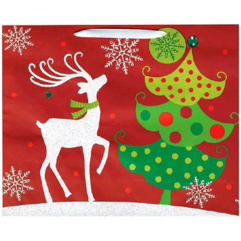 REINDEER EXTRA LARGE GIFTBAG