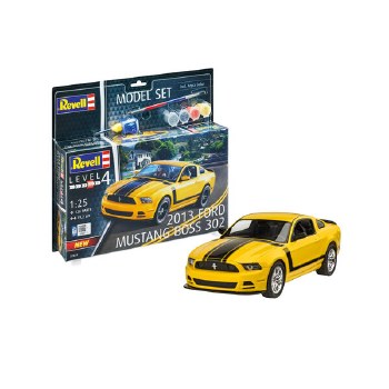 REVELL 2013 FORD MUSTANG BOSS W/PAINT