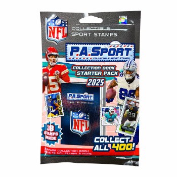 PA SPORT NFL STAMPS STARTER SET 2025