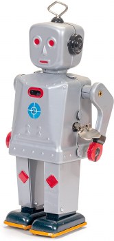 SCHYLLING TIN TOY MIKE ROBOT