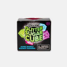 SCRUNCHEMS GLITTER SUGAR CUBE