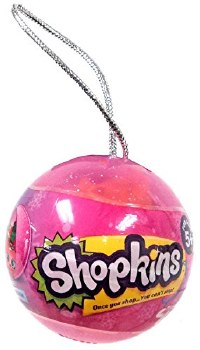 SHOPKINS CHRISTMAS ORNAMENT BAUBLE 2017