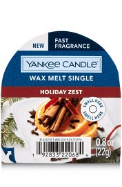 YANKEE WAX MELTS HOLIDAY ZEST