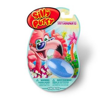 SILLY PUTTY SUPERBRIGHT ASST
