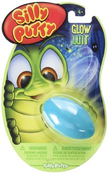 SILLY PUTTY GLOW IN THE DARK ASST
