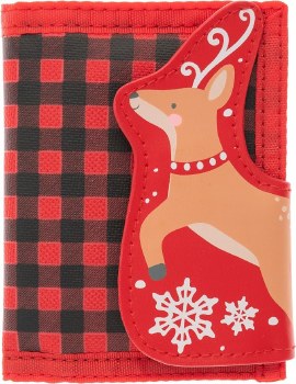 SJ WALLET HOLIDAY REINDEER
