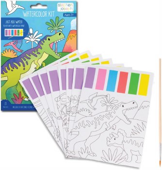 SJ WATERCOLOR ART KIT WILD ADVENTURE